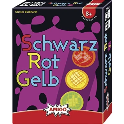 Abbildung von Amigo Spiel + Freizeit 1720 1663 Schwarz Rot Gelb, Kartenspiel, 7 Jahre to 99