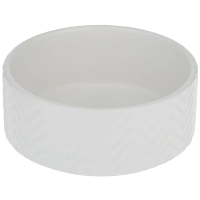 Abbildung von Futterstation aus Keramik, 0,9 l/Ø 16 cm, Weiß
