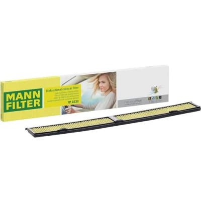 Abbildung von MANN FILTER FP 8430 Innenraumfilter FreciousPlus Biofunktionaler Pollenfilter Für PKW