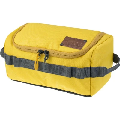 Abbildung von EVOC WASH BAG Kulturtasche, Kulturbeutel für den Reisealltag (Travel Organizer mit individueller Raumteilung, herausnehmbarer Taschenspiegel, integrierter Haken zum Aufhängen), Curry