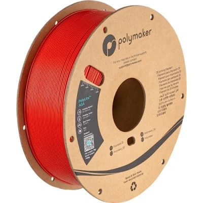 Abbildung von Polymaker PolyLite ASA Rot 1.75mm 1kg