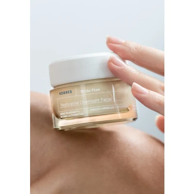 Abbildung von Korres White PINE MENOREVERSE Regenerierende Nachtcreme Nachtpflege, Damen, Größe: 40 ml,