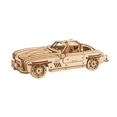 Abbildung von UGEARS Flügeltüren Sportcoupé 3D Holzpuzzle Auto Modellbausatz mit ikonischen Puzzle Bausatz Holzmodell Ideal für Erwachsene und Modellbau Enthusiaste