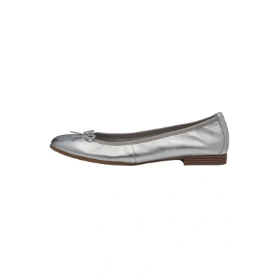 Abbildung von Tamaris Klassischer Ballerina, Damen, Größe: 36, Silver Schuhe