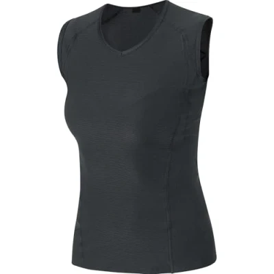 Abbildung von GORE WEAR Damen Base Layer Shirt Ärmellos, Schwarz, 40 EU