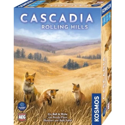 Abbildung von Kosmos 684730 Cascadia Rolling Hills, Familienspiel für 1 4 Personen ab 10 Jahren, Würfelspiel zum Spiel des Jahres 2022, Gesellschaftsspiel