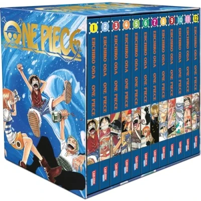 Abbildung von One Piece Sammelschuber 1: East Blue (inklusive Band 1 12): Piraten, Abenteuer und der größte Schatz Welt!