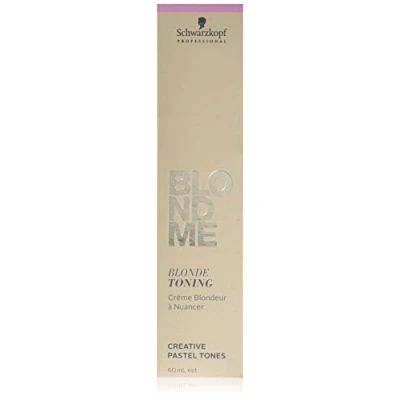 Abbildung von Schwarzkopf Professional BlondMe Toner Erdbeer, 1er Pack (1 x 60 ml)