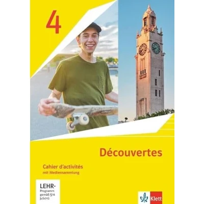 Abbildung von Découvertes 4. Ausgabe 1. oder 2. Fremdsprache: Cahier d&#039;activités mit Mediensammlung Lernjahr (Découvertes. Fremdsprache ab 2020)