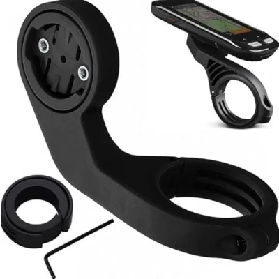 Abbildung von kwmobile Fahrrad Halterung kompatibel mit Garmin Edge GPS Fahrradhalterung Kunststoff in Schwarz