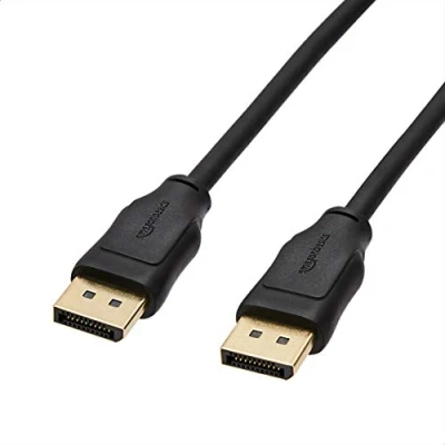 Abbildung von Amazon Basics Verbindungskabel, DisplayPort auf DisplayPort, 1.8 m, schwarz