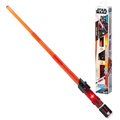 Abbildung von Star Wars Lightsaber Forge Kyber Core Darth Vader, mit Leuchteffekten im transparenten Kern, Spielzeug für Kinder ab 5 Jahren, perfekt als Teil eines Superhelden Kostüms, etwa zu Halloween