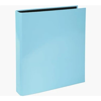 Abbildung von Exacompta 54568E Aquarel Ringbuch. Made in Germany. 2 D Ring Mechanik DIN A4 Füllhöhe 25 mm Pastell Blau Kalender Organizer Ordner Hefter Plastikordner ideal für Büro und Schule