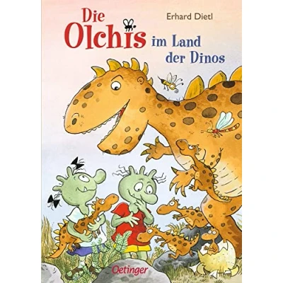 Abbildung von Die Olchis im Land der Dinos: Lustiges Urzeit Abenteuer für Dinosaurier Fans ab 6 Jahren