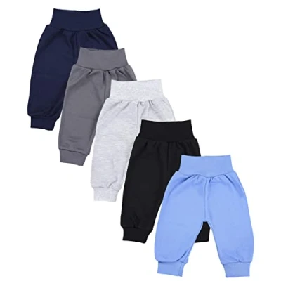 Abbildung von TupTam Pumphose Baby 5er Pack Unisex Bequeme Hose für Jungen und Mädchen aus Oeko Tex Baumwolle