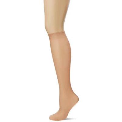 Abbildung von Dim Kniestrümpfe Sublim Damen x4, Clear, One Size
