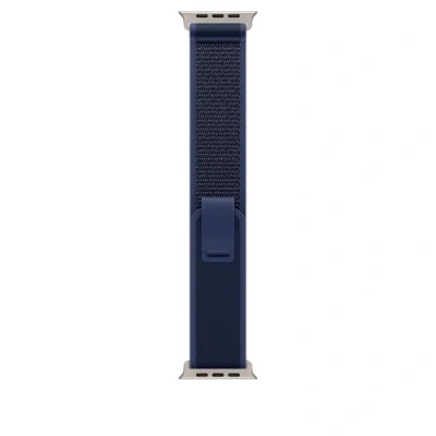 Abbildung von Apple Watch Band Trail Loop 49 mm Blau M/L
