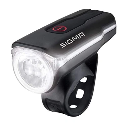 Abbildung von Sigma Sport Aura 60 USB Fahrrad Frontleuchte, Schwarz, One Size
