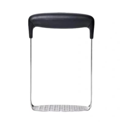 Abbildung von OXO Good Grips Kartoffelstampfer aus Edelstahl, Schwarz