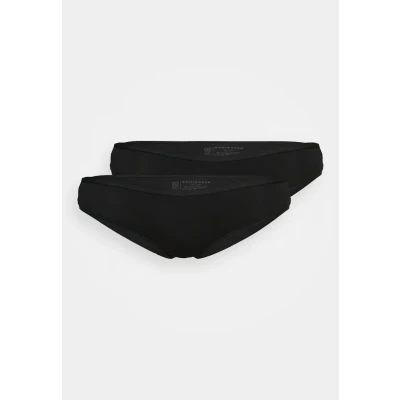 Abbildung von Schiesser 2PACK Hipster Slip, Damen, Größe: 34, Black