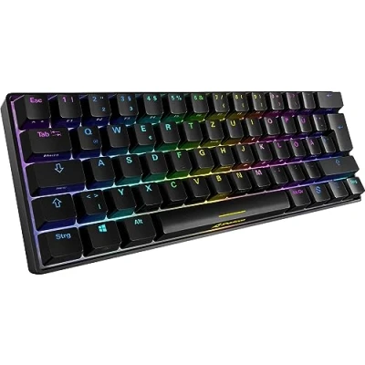 Abbildung von Sharkoon, usb, Skiller SGK50 S4 bk Kailh Brown, Gaming Tastatur, schwarz