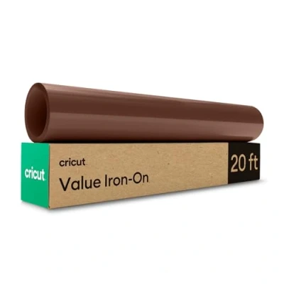 Abbildung von Cricut 2011133 Value Iron On, Braun, 6m (20ft)