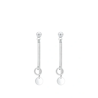 Abbildung von Elli Circle Stick Basic Ohrringe, Damen, Größe: One Size, Silver
