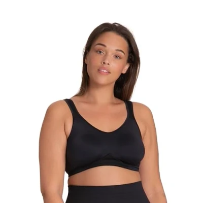Abbildung von Dorina Damen D1901 Sport BH, Schwarz,75B Flex BH