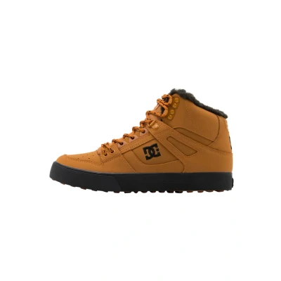 Abbildung von DC Shoes PURE Unisex Schnürstiefelette, Größe: 42.5, Wheat/black Leder