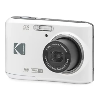 Abbildung von KODAK Pixpro FZ45 16.44 Megapixel Digitale Kompaktkamera, 4X optischem Zoom, 2.7 Zoll LCD, 720p HD Video, AA Batterie Weiß