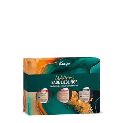 Abbildung von Kneipp Geschenkset Wellness Bade Lieblinge Geschenkpackung mit 3 beliebten Badeölen von Testgrößen zum Kennenlernen und Verschenken x 20ml