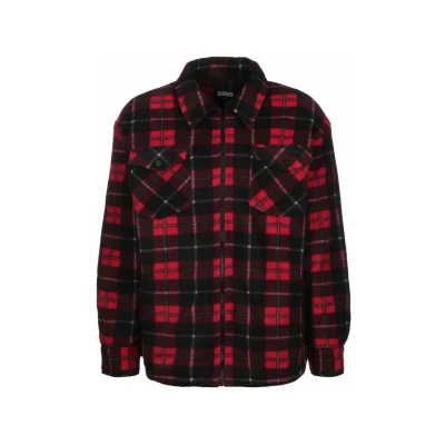 Abbildung von Urban Classics Leichte Jacke, Herren, Größe: Small, Red/black