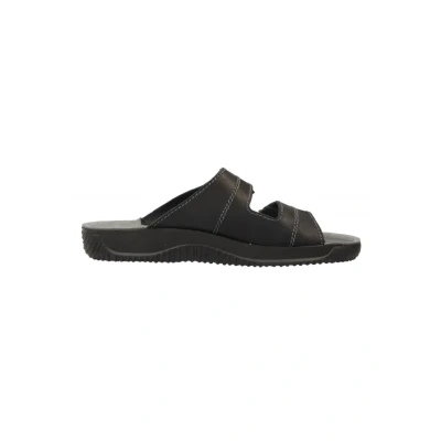 Abbildung von Rohde 1987 Soltau H Schuhe Sandalen Pantoletten Leder Clogs, Größe:43 EU, Farbe:Schwarz