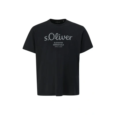 Abbildung von s.Oliver Herren 2139910 T Shirt, 99D1 schwarz, 4XL