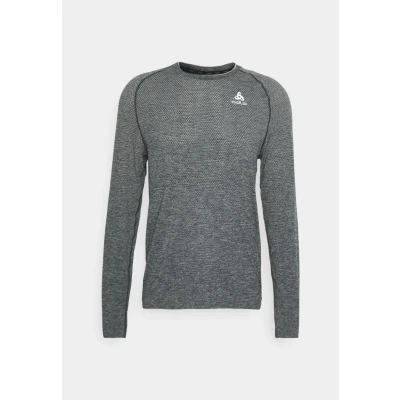 Abbildung von ODLO CREW NECK Essential Seamless Unterhemd/shirt, Herren, Größe: 50/52, Grey melange