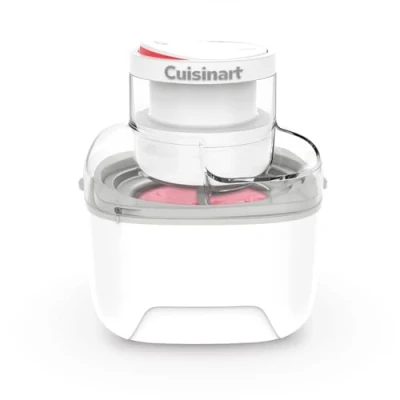 Abbildung von Cuisinart Solo Scoops Ice Cream Maker Hausgemachtes Gelato &amp; Eismaschine in 25 Minuten Sorbet Frozen Yogurt Kompakt, platzsparend 475ml Rührschüssel ICEM10