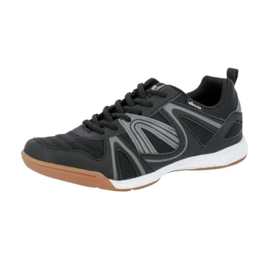 Abbildung von Lico Herren Fit Indoor Hallenturnschuh, Schwarz Grau, 46 EU