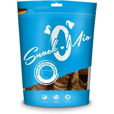 Abbildung von SnackOMio Premium Hundesnack Exzellente Rinderstrossen, getreidefrei, 1er Pack (1 x 700 g)
