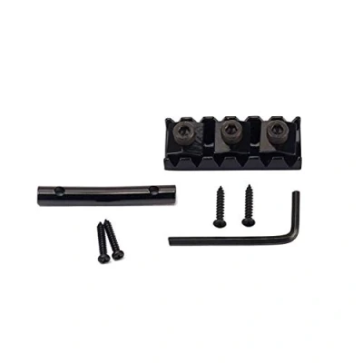 Abbildung von Alnicov Strings Locked Nut 42mm for Floyd Rose Tremolo Bridge(Black)