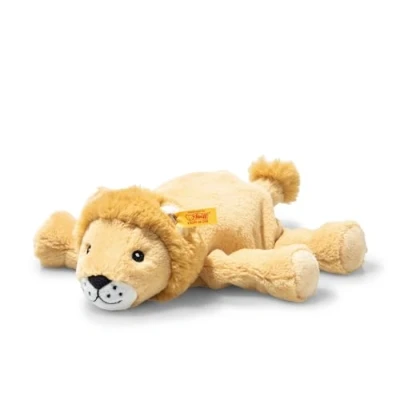 Abbildung von Steiff Liam Löwe 20 cm, Soft Cuddly Friends, Kuscheltier Löwe, Flauschiges Stofftier zum Spielen &amp; Kuscheln, aus kuschelweichem Plüsch für babysanfte Haut, waschmaschinenfest
