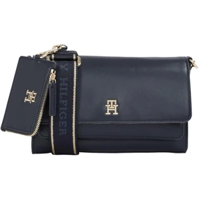 Abbildung von Tommy Hilfiger CHIC Shoulder BAG Handtasche, Damen, Größe: One Size, Black