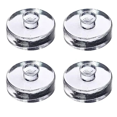 Abbildung von Westmark Fermentiergewichte Fermentierset bestehend aus 4 Gewichten zum Fermentieren, Glasgewichte in zwei Größen, Zubehör für Fermentation Glas, Ø 7 cm, Stück