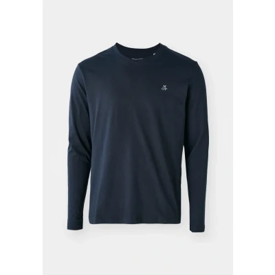 Abbildung von Marc O&#039;Polo Langarmshirt, Herren, Größe: Large, Dark night