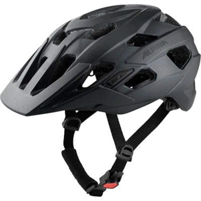 Abbildung von ALPINA PLOSE MIPS Sicherer und Komfortabler Enduro &amp; MTB Fahrradhelm Mit Antibakteriellen Polstern Für Erwachsene, optimaler Schutz, Black matt, L (57 61 cm)