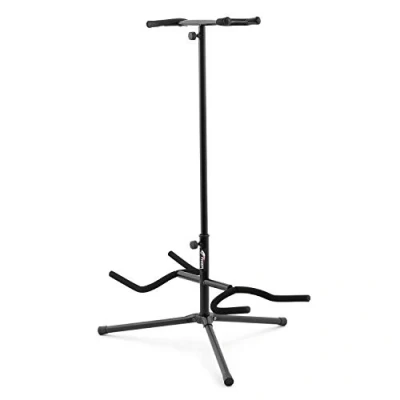 Abbildung von Tiger GST100 BK Doppel Gitarrenständer Schwarz