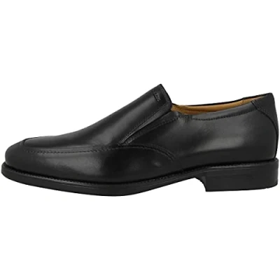 Abbildung von Geox UOMO Federico Slipper, Herren, Größe: 42.5, Black Schuhe