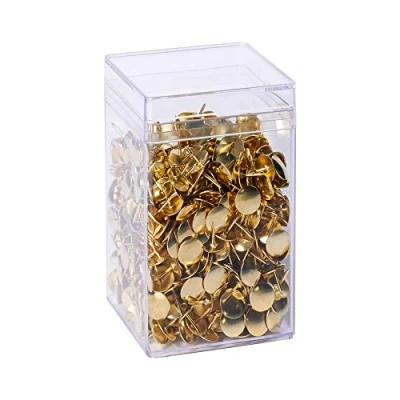 Abbildung von ALCO Albert 136G Reißnägel GARANT, Durchmesser 9,5 mm, Dose mit 750 Stück, gold