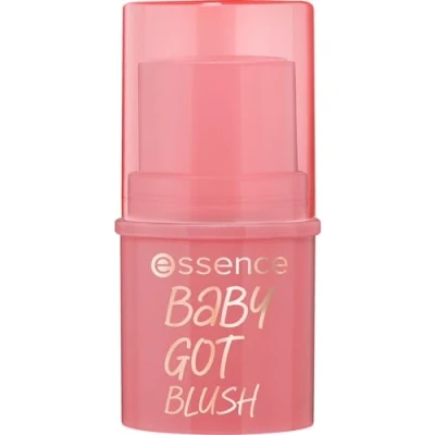 Abbildung von essence cosmetics Crème, baby got blush, Rouge, Nr. 30, Pink, natürlich, strahlend frisch, vegan, ohne Alkohol, Parabene, Mikroplastikpartikel, 1er Pack (5.5g)