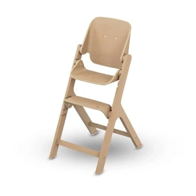 Abbildung von Maxi Cosi Nesta, Hochstuhl ab Baby, aus Holz, nach hinten verstellbarer Hochstuhl, wächst mit Ihnen bis zu 99 Jahren, Natural Wood