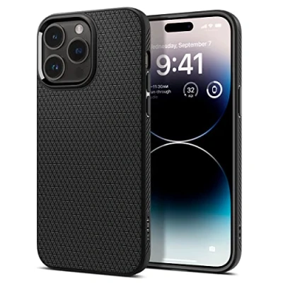 Abbildung von Spigen für iPhone 14 Pro Liquid Air Hülle Case Handyhülle Matte Black
